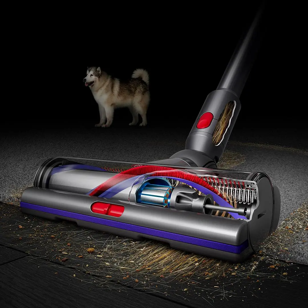 Dyson V15 Detect Absolute wersja 2022 60min Wymienny akumulator