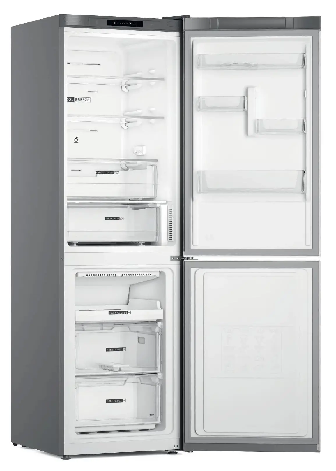 Lodówka Whirlpool W7X 82I OX Pełny No Frost 191,2cm Szuflada z kontrolą wilgotności Inox