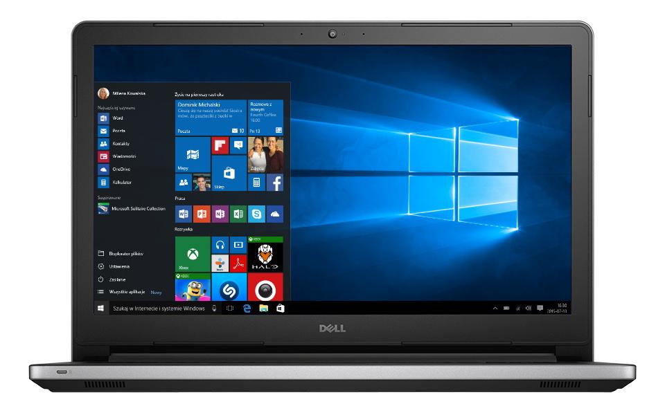 Dell Inspiron 15 5558 15,6" Intel® Core™ i5 4GB RAM 1TB Dysk GF920 Grafika Win10