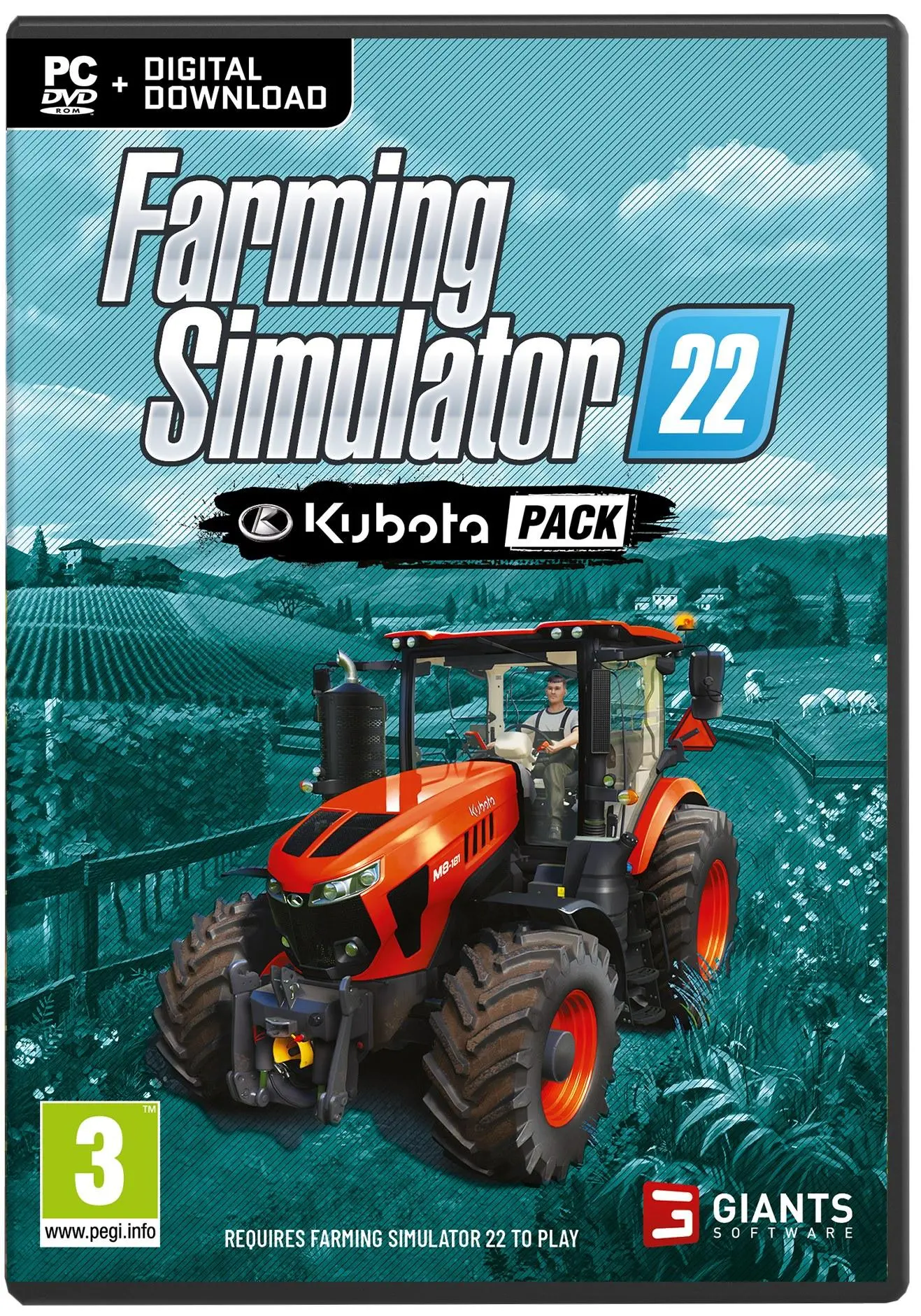Farming Simulator 22 Pakiet Kubota Dodatek do gry na PC