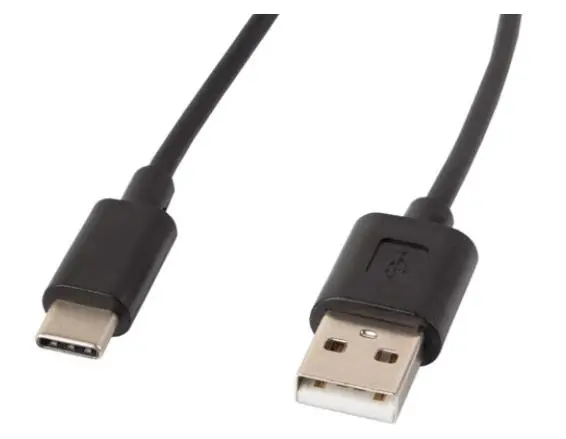 Kabel Lanberg USB do USB-C 1,8m Czarny