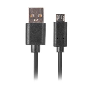 Kabel Lanberg USB-A do microUSB 1m QC 3,0 Czarny