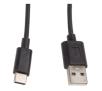 Kabel Lanberg USB do USB-C 1m Czarny