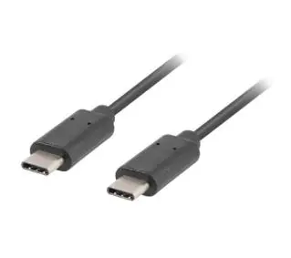 Lanberg USB-C do USB-C 1m Czarny