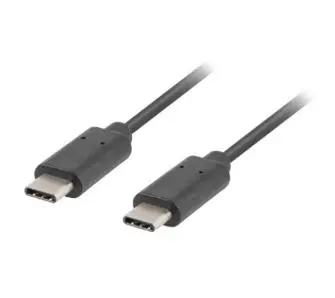 Kabel Lanberg USB-C do USB-C 1m Czarny