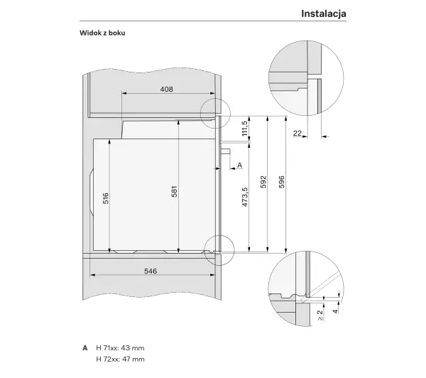 Miele VitroLine H 7262 BP Termoobieg Termosonda Czarny - DRUGI -30%, ALBO 5-TY ZA 1ZŁ - Kup na Raty - RRSO 0%