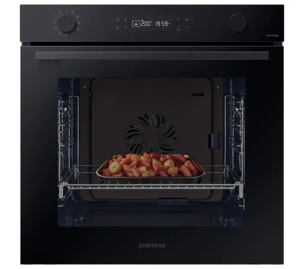 Piekarniki do zabudowy - Samsung NV7B41201AK Termoobieg Zdalne sterowanie Czarny