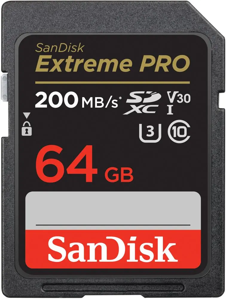 Karta pamięci SANDISK SDXC 64GB Extreme Pro 200/90MB/s