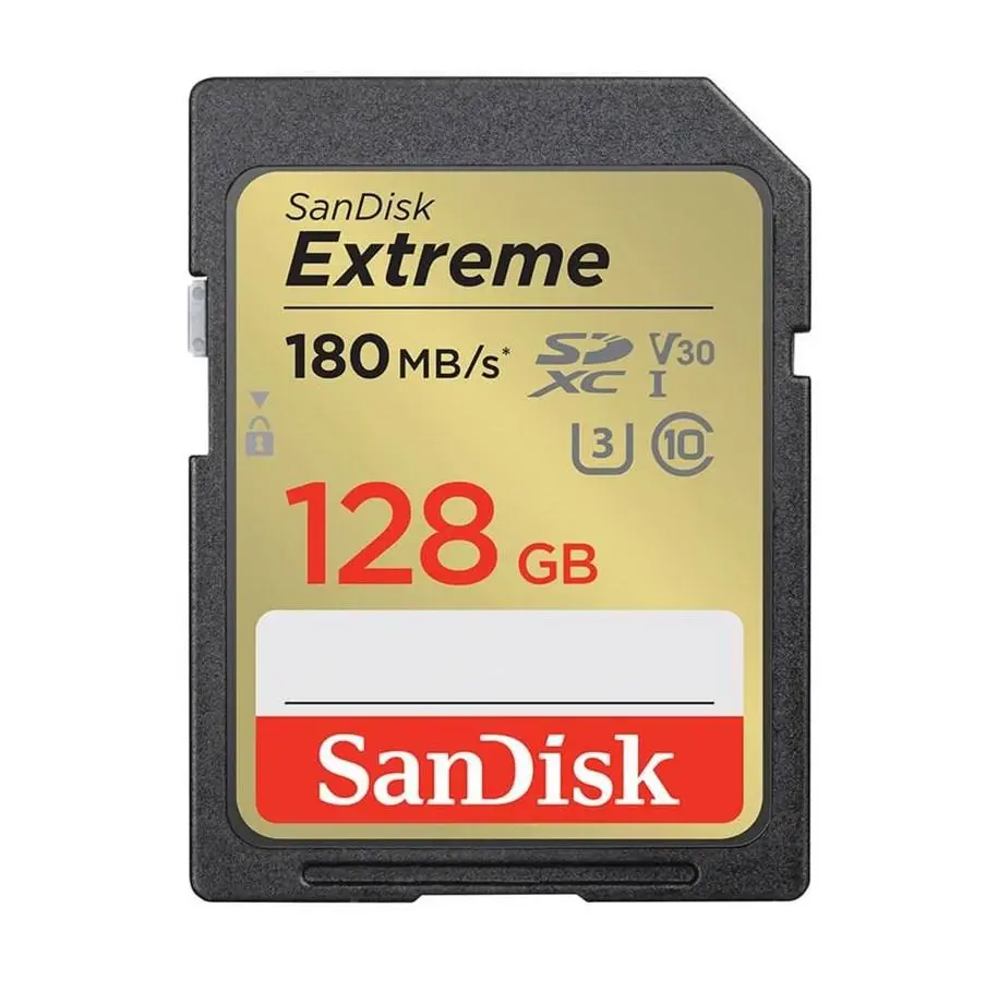 Karta pamięci SANDISK SDXC 128GB Extreme 180/90MB/s