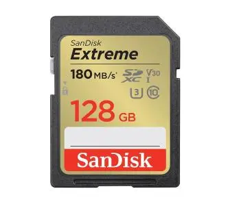 Karta pamięci SanDisk SDXC 128GB Extreme 180/90MB/s