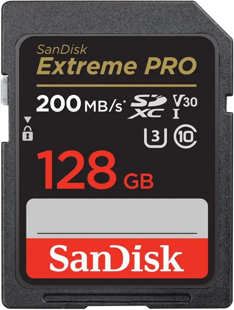 Karta pamięci SANDISK SDXC 128GB Extreme Pro 200/100MB/s
