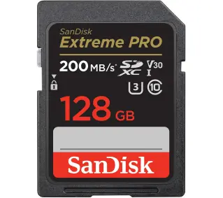SANDISK SDXC 128GB Extreme Pro 200/90MB/s