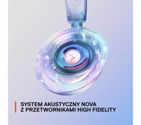 SteelSeries Arctis Nova 1 PS Nauszne Biały