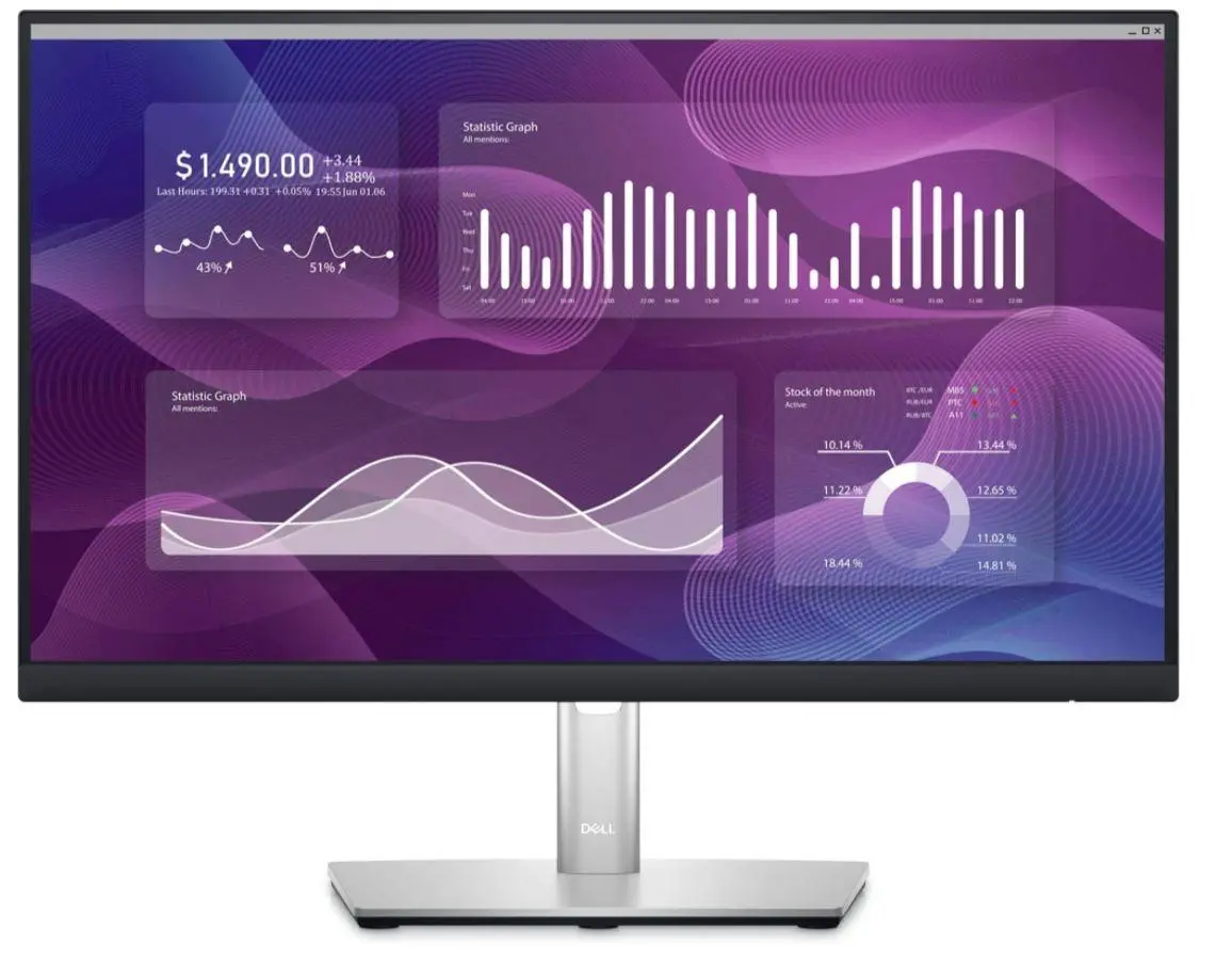 Monitor Dell P2223HC 22" Full HD IPS 60Hz 8ms