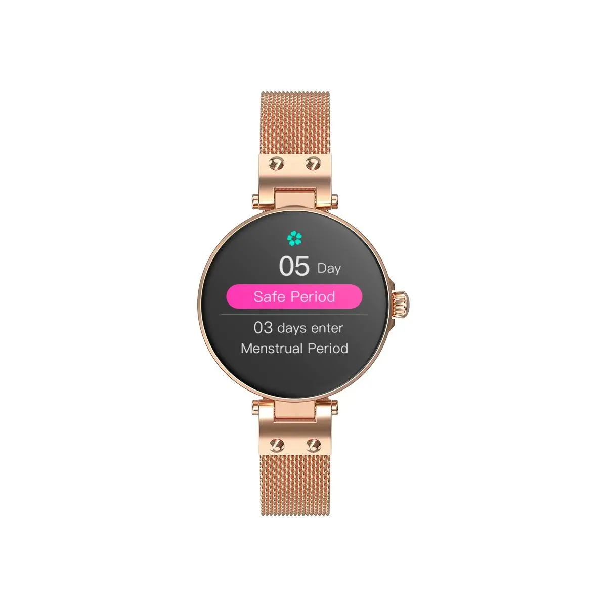 Smartwatch Forever SB-305 36mm Różowe złoto