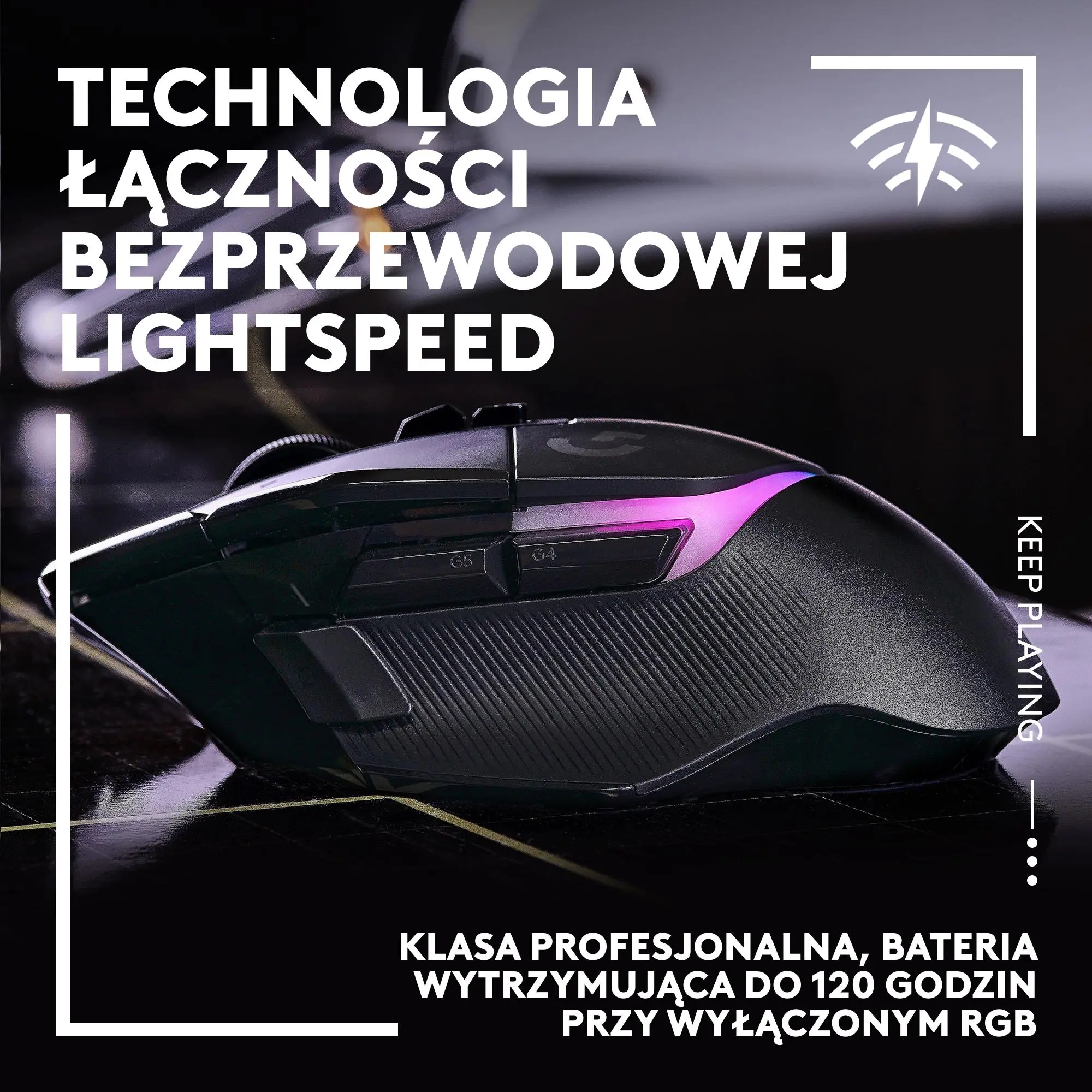 Myszka gamingowa Logitech G502 X Plus Czarny - Opinie, Cena