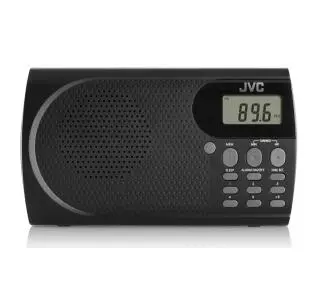 JVC RA-E431B Radio FM Czarny