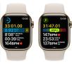 Smartwatch Apple Watch Series 8 GPS+Cellular 45mm koperta z aluminium księżycowa poświata - pasek sportowy księżycowa poświata