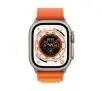 Apple Watch Ultra GPS - Cellular 49mm koperta tytanowa - opaska Alpine rozmiar M pomarańczowy