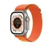 Apple Watch Ultra GPS - Cellular 49mm koperta tytanowa - opaska Alpine rozmiar M pomarańczowy