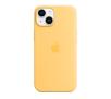 Etui Apple silikonowe z MagSafe do iPhone 14 Plus Żółty