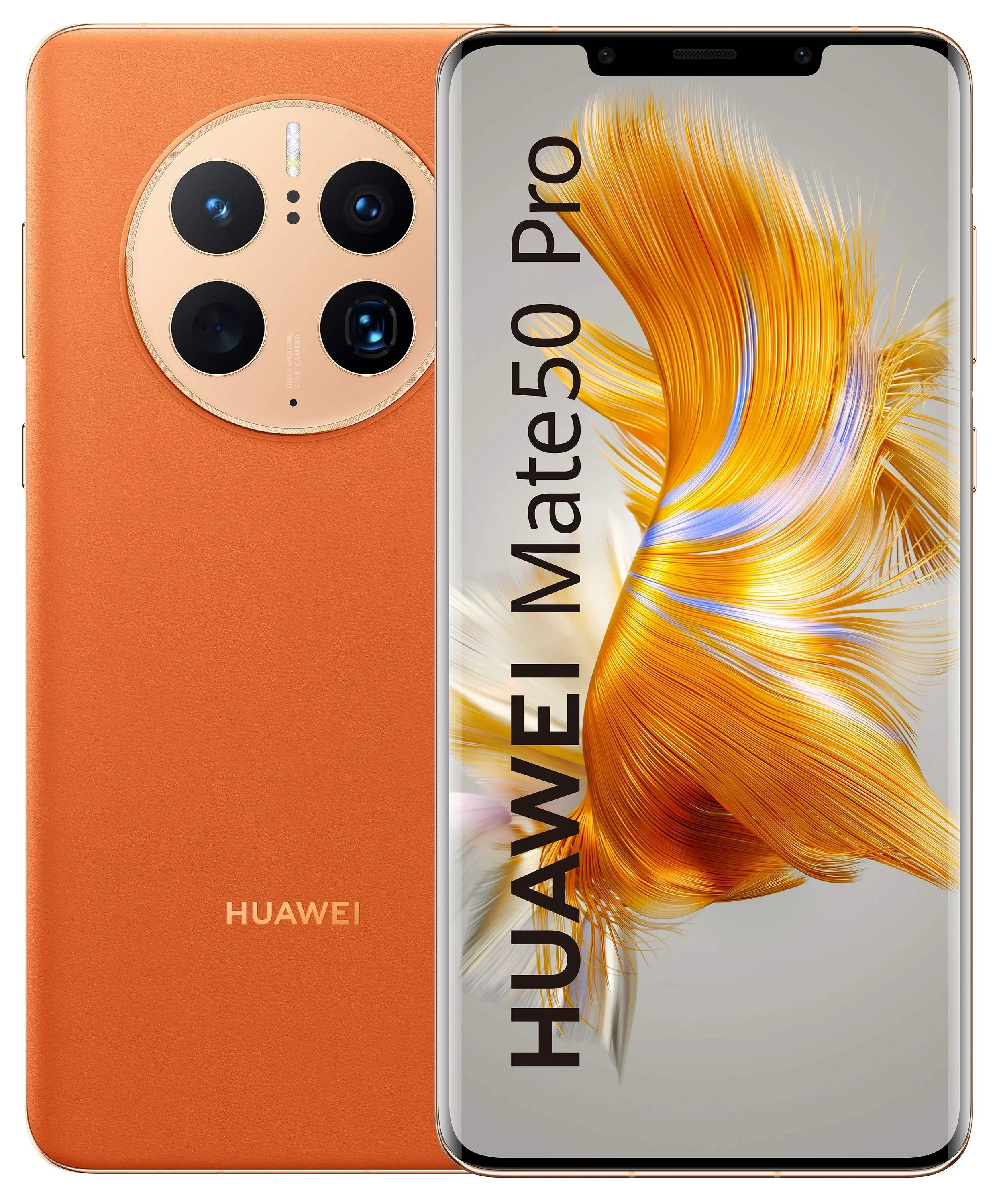 Smartfon Huawei Mate 50 Pro 8/512GB 6,74" 120Hz 64Mpix Pomarańczowy