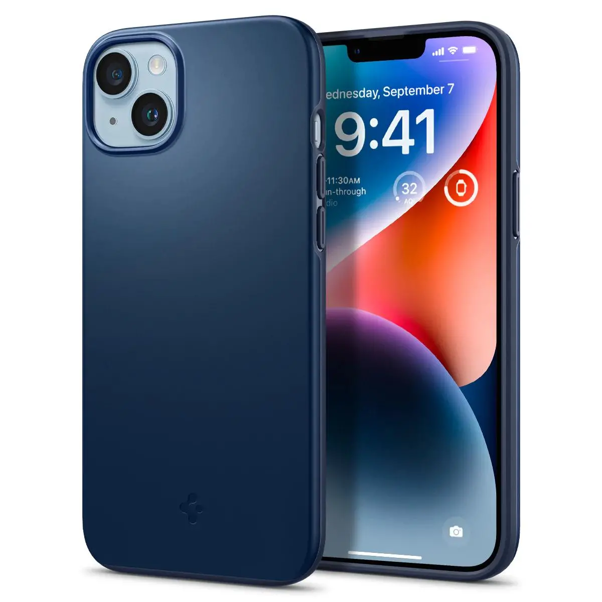 Etui Spigen Thin Fit do iPhone 14 navy blue
