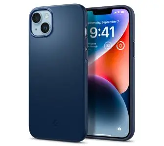 Etui Spigen Thin Fit do iPhone 14 navy blue