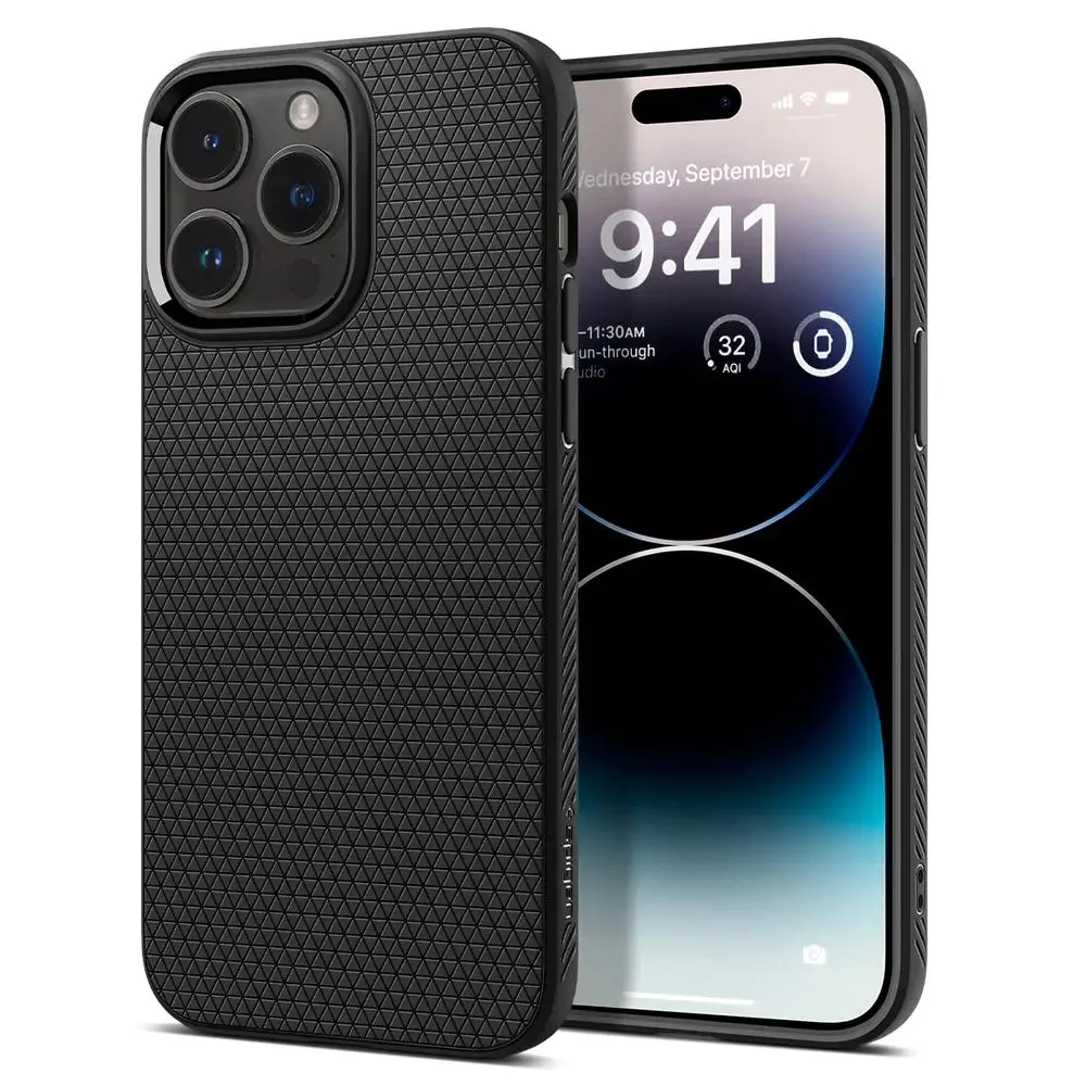 Etui Spigen Liquid Air do iPhone 14 Pro matte black