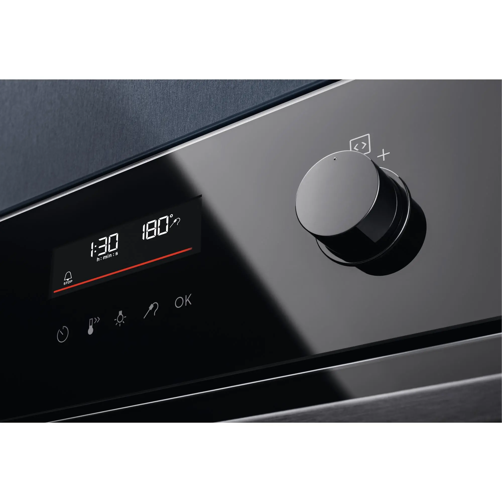 Piekarnik elektryczny parowy Electrolux 700 SteamCrisp EOC6H76Z Termoobieg Termosonda Czarny