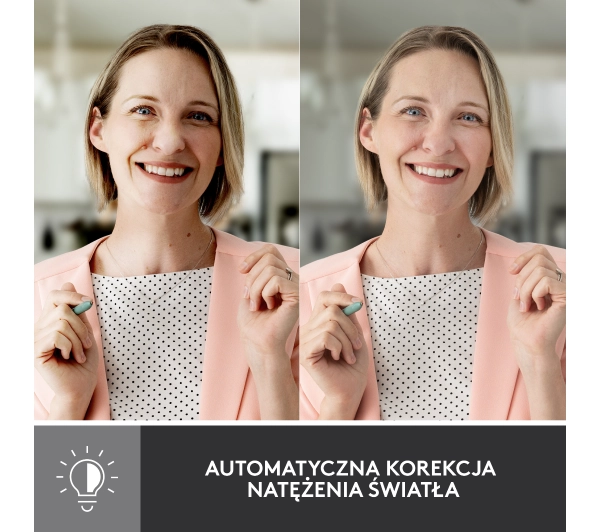 Logitech Brio 500  Biały - Kup na Raty - RRSO 0%