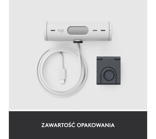 Logitech Brio 500  Biały - Kup na Raty - RRSO 0%