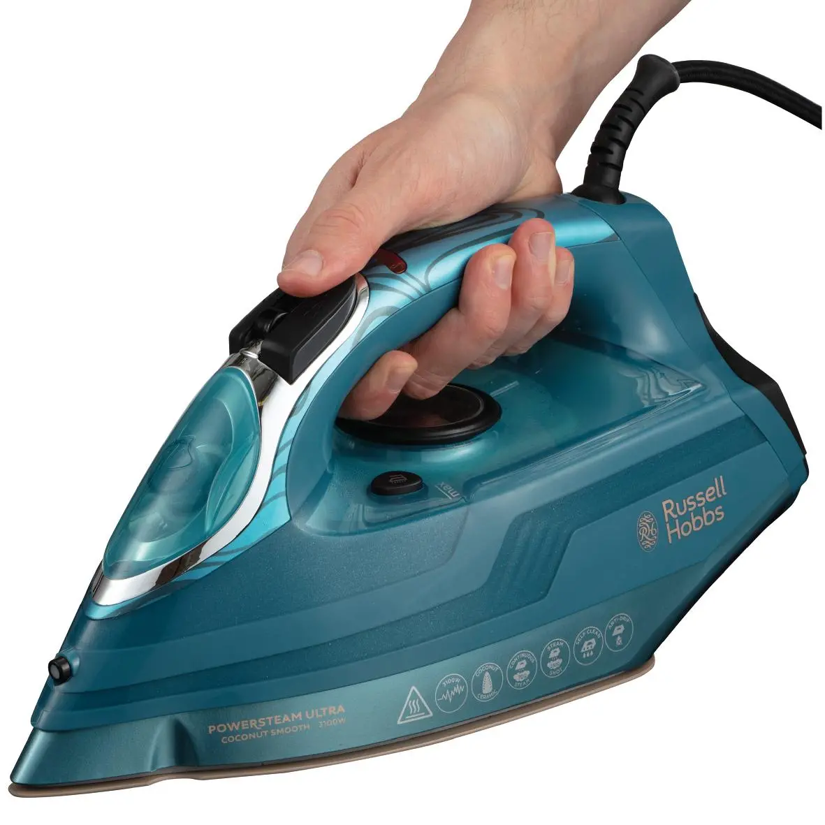 Żelazko Russell Hobbs Power Steam Ultra Coconut Smooth 26340-56 Ceramic 230g/min