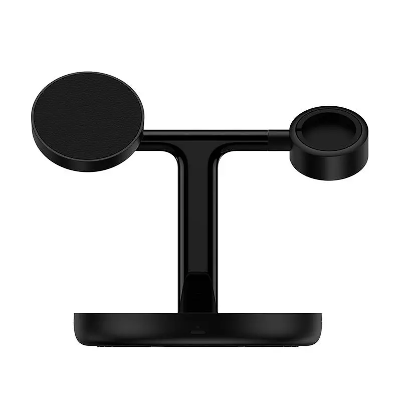 Ładowarka indukcyjna Baseus Stojak 3w1 15W MagSafe Czarny