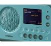 Radioodbiornik Sangean DPR-76BT Radio FM DAB+ Bluetooth Jasnoniebieski