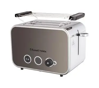 Toster Russell Hobbs Distinctions Titanium 2643256 Ruszt do bułek Rozmrażanie