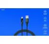 Kabel Savio CL-173 USB-A-LIGHTNING 1M + wyświetlacz cyfrowy Czarny