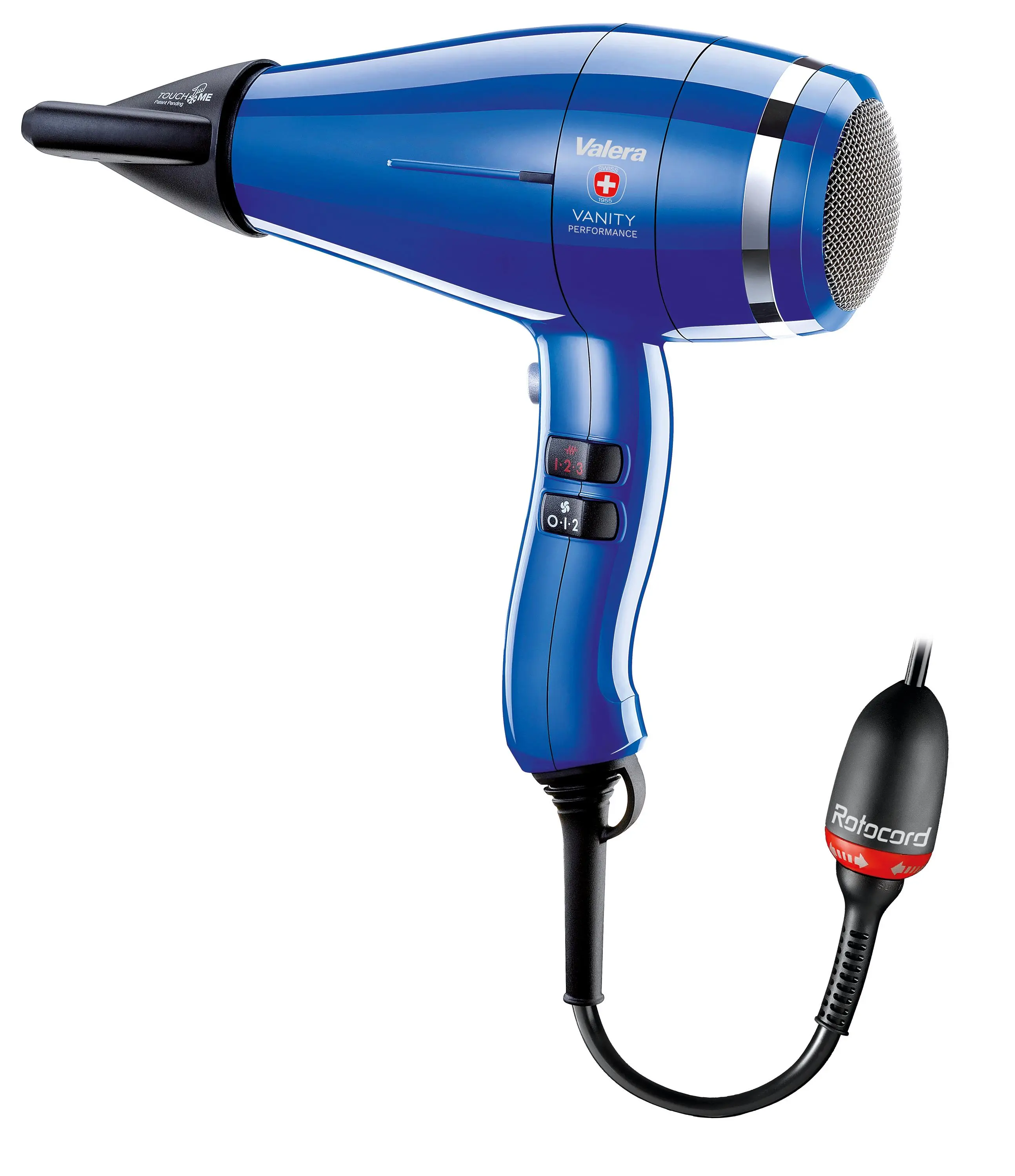 Suszarka do włosów Valera Vanity Performance Royal Blue Jonizacja Zimny nawiew 2400W 2 prędkości 3 temperatury