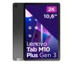 Tablet Lenovo Tab M10 Plus (3rd Gen) TB125FU 10,61" 4/64GB Wi-Fi Storm Grey