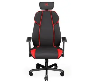 Endorfy Meta Gamingowy do 120kg Skóra ECO Tkanina Czerwony - Kup na Raty - RRSO 0%