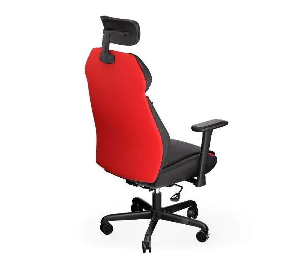 Endorfy Meta Gamingowy do 120kg Skóra ECO Tkanina Czerwony - Kup na Raty - RRSO 0%