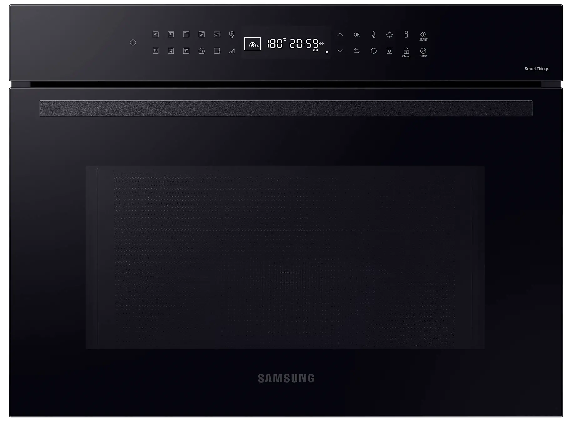 Piekarnik z mikrofalą Samsung NQ5B4353HBK Termoobieg Zdalne sterowanie Czarny