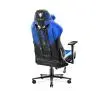 Fotel Diablo Chairs X-Player 2.0 Normal Size Gamingowy do 150kg Skóra ECO Tkanina Czarno-niebieski