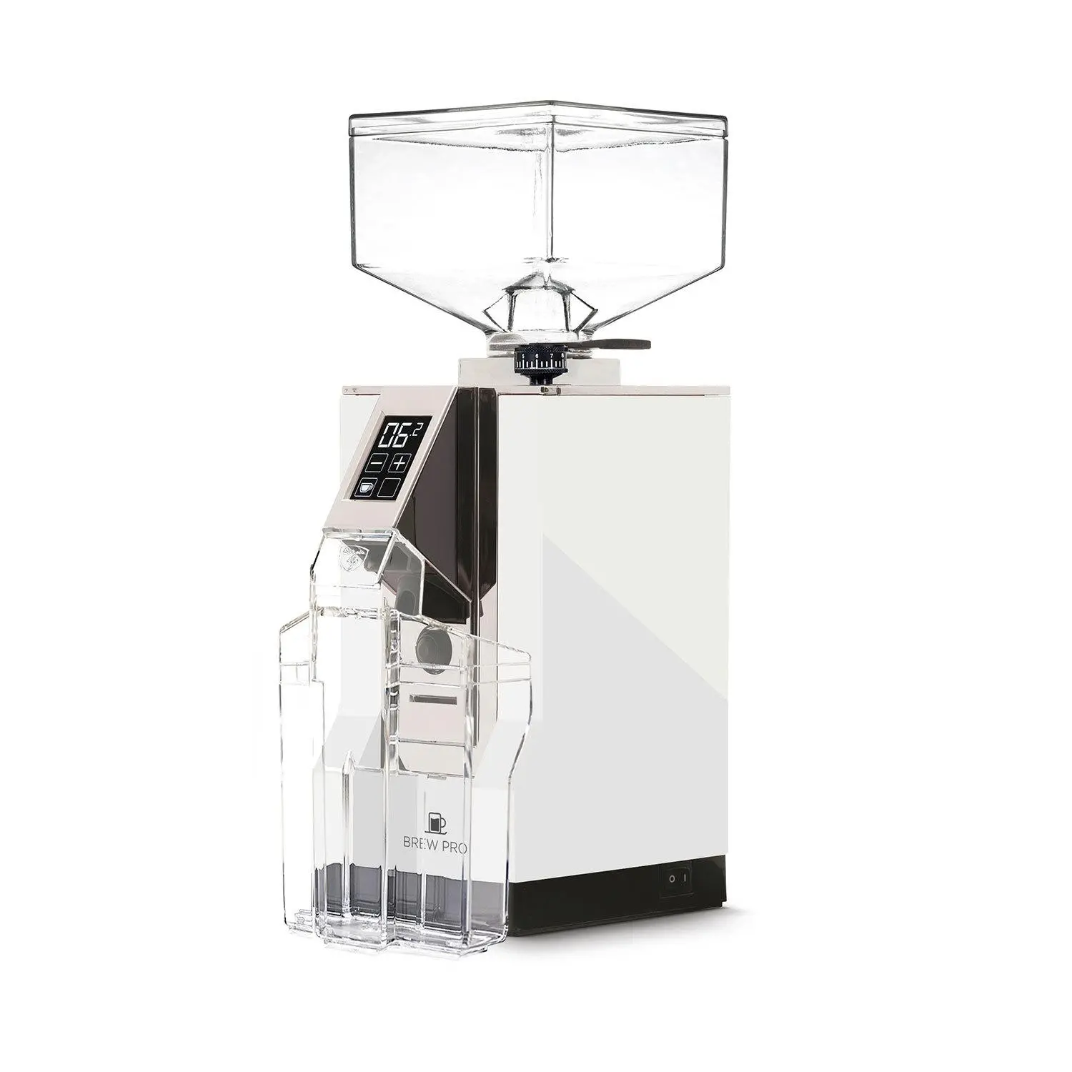 Фото Кавомолка електрична Eureka Mignon Brew Pro White