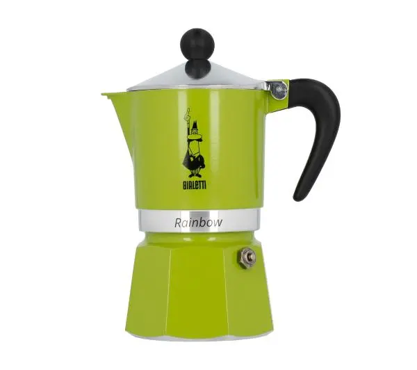 Kawiarki - Bialetti Rainbow 3tz 150ml Zielony