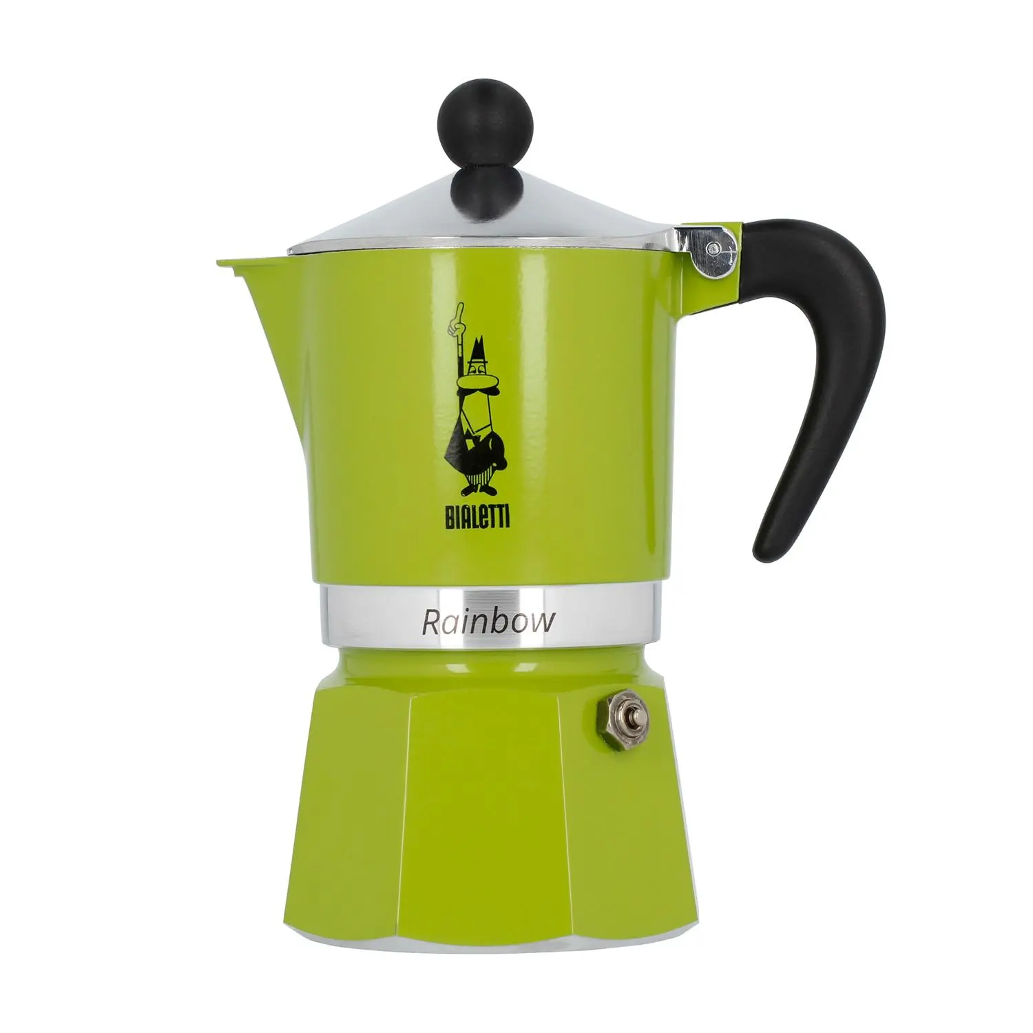 Kawiarka Bialetti Rainbow 3tz 150ml Zielony