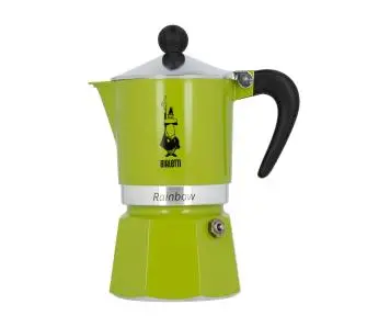 Kawiarka Bialetti Rainbow 3tz 150ml Zielony