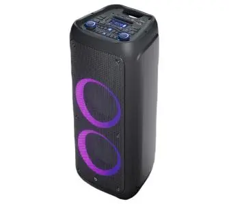 Power Audio Manta SPK5450 300W Bluetooth Radio FM Czarny