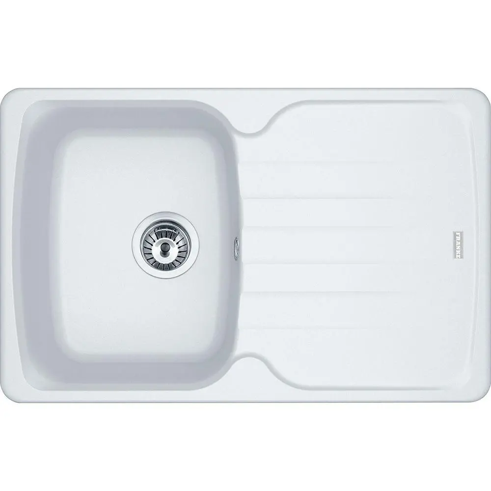 Zlewozmywak Franke Antea AZG 611-78 Granitowy Biały polarny