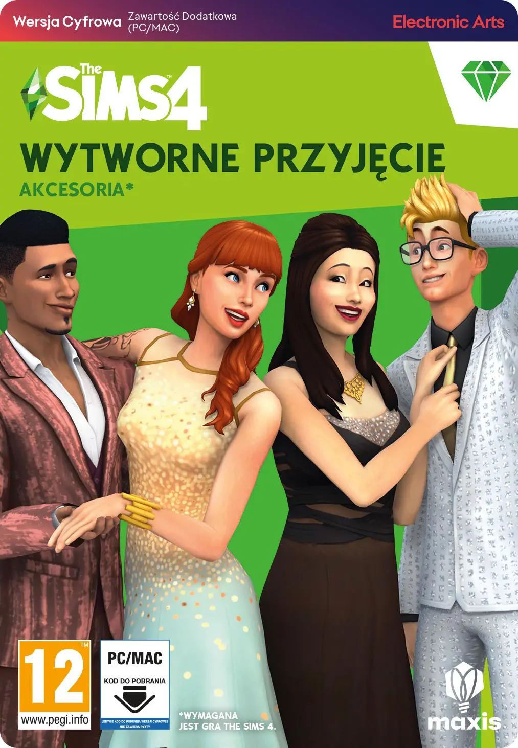 The Sims 4 Wytworne Przyjęcie Akcesoria [kod aktywacyjny] PC